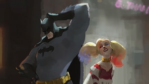 Batman, Superheroes, Portrait, Artwork, Artstation, Harley Quinn, 4K wallpaper