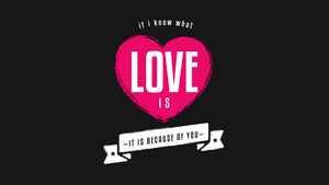 Love quotes, Dark background, 4K wallpaper