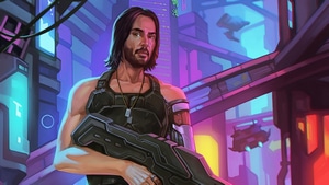 John Wick, Cyberpunk 2077, Games, 4K wallpaper