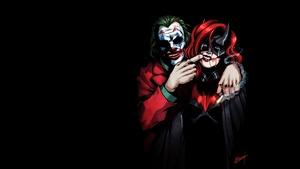 Joker, Batgirl, Supervillain, Superheroes, Deviantart, 4K wallpaper