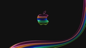Apple, Computer, Logo, Artist, Artwork, Digital Art, 4K wallpaper