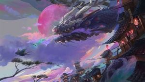 Dragon, Artist, Artwork, Digital Art, Artstation, 4K wallpaper