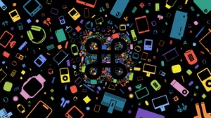 WWDC 2023, Apple Event, Black background, 4K wallpaper
