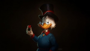 Donald Duck, Cartoons, Artist, Artwork, Digital Art, 4K wallpaper