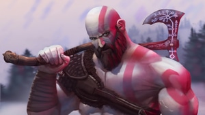 Kratos, Artwork, Games, Artstation, 4K wallpaper