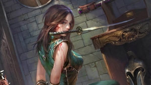Artist, Artwork, Artstation, Warrior, Fantasy Girls, 4K wallpaper