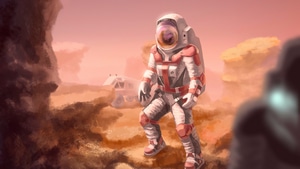 Astronaut, Artist, Artwork, 4K wallpaper