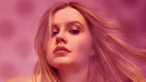 Angourie Rice, Pink aesthetic, Portrait, Australian actress, 4K wallpaper