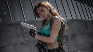 Lara Croft, Cosplay, Games, 4K wallpaper