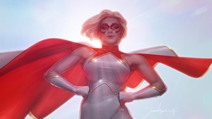 Star Girl, Superheroes, Marvel, Artstation, 4K wallpaper
