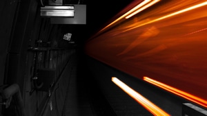 Long Exposure, Train, Photography, Behance, 4K wallpaper