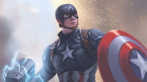 Captain America, Superheroes, Artwork, 4K wallpaper
