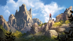 Artist, Artwork, Digital Art, Artstation, Alone, 4K wallpaper