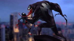Spiderman, Venom, Superheroes, Supervillain, 4K wallpaper