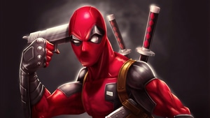 Deadpool, Superheroes, Behance, Artwork, 4K wallpaper