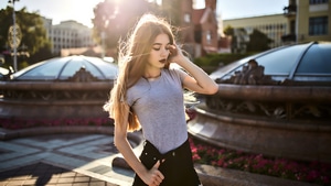 Girls, Brunette, Model, 4K wallpaper