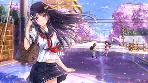 Anime Girl, Anime, Artist, Artwork, Digital Art, 4K wallpaper