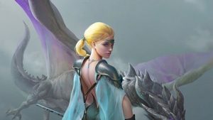 Artist, Artwork, Artstation, Dragon, 4K wallpaper