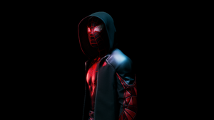 Spider-Man: Miles Morales, PlayStation 5, PlayStation 4, PC Games, Black background, Spiderman, 4K wallpaper