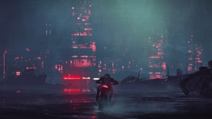 Artist, Artwork, Bike, , 4K wallpaper