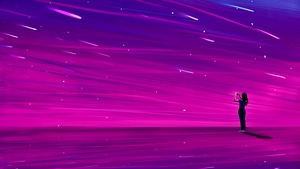 Artist, Artwork, Digital Art, Artstation, Pink, Sky, 4K wallpaper