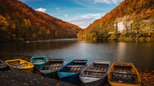 Boats, Lake, Photography, 4K wallpaper