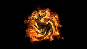 House of the Dragon, Dragon, Dark background, HBO series, 4K wallpaper