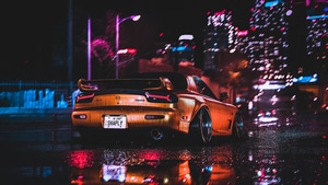 Mazda Rx7, Mazda, Cars, Artstation, 4K wallpaper