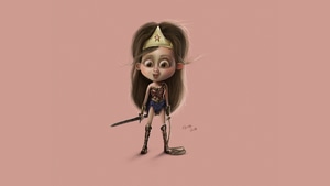Wonder Woman, Superheroes, Artist, Artwork, Digital Art, Behance, 4K wallpaper