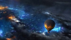 Air Balloon, Artist, Artwork, Digital Art, Behance, 4K wallpaper