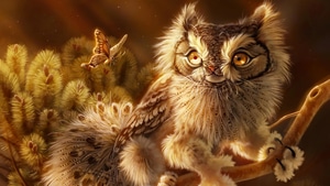 Owl, Artist, Artwork, Digital Art, Deviantart, 4K wallpaper