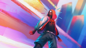 Spiderman Into The Spider Verse, Spiderman, Gwen Stacy, Superheroes, Artist, Artwork, Digital Art, 4K wallpaper