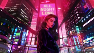 Artist, Artwork, Digital Art, Artstation, Neon, 4K wallpaper