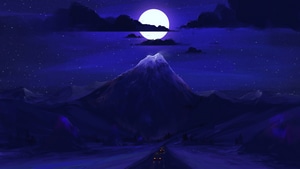 Moon, Artist, Artwork, Digital Art, Deviantart, 4K wallpaper