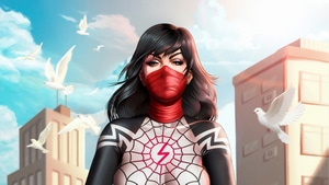 Silk, Gwen, Gwen Stacy, Artist, Digital Art, Superheroes, 4K wallpaper