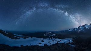 Milky Way, Nature, Sky, 4K wallpaper