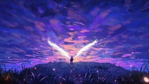 Angel, Artist, Artwork, Digital Art, Artstation, 4K wallpaper