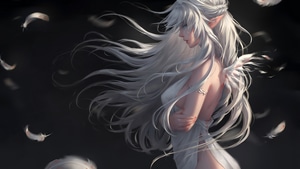 Angel, Fantasy Girls, Artist, Artwork, Digital Art, Deviantart, 4K wallpaper