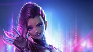 Sombra, Overwatch, Games, Artstation, Artist, Artwork, Digital Art, 4K wallpaper