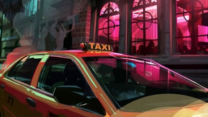 Taxi, Artist, Artwork, Digital Art, 4K wallpaper