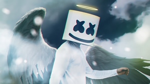 Marshmello, Music, 4K wallpaper