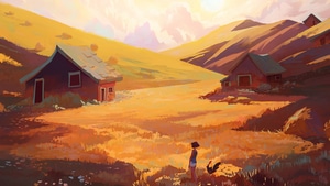 Fields, Artist, Artwork, Digital Art, 4K wallpaper