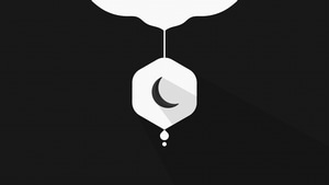 Moon, Artist, Artwork, Digital Art, Monochrome, Black And White, 4K wallpaper