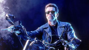 Arnold Schwarzenegger, Terminator 2: Judgment Day, 4K wallpaper