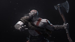 Kratos, Games, Artwork, Arstation, 4K wallpaper