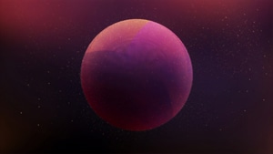 Planet, Purple, Space, Digital Universe, 4K wallpaper