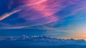 Mountains, Nature, 4K wallpaper