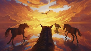 Horse, Artist, Artwork, Digital Art, Deviantart, 4K wallpaper
