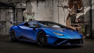 Lamborghini Huracán STO, Anniversary Edition, 2023, 4K wallpaper