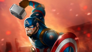 Captain America, Superheroes, Artwork, 4K wallpaper